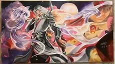 李白凤求凰铅笔画